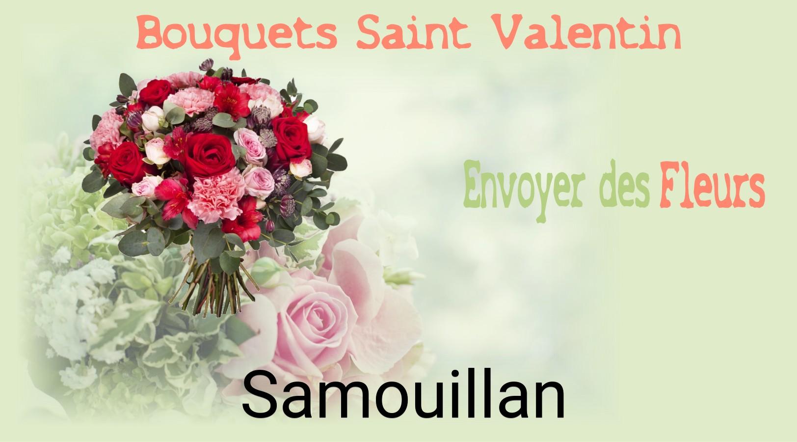 Roses de Saint-Valentin livrées à Samouillan